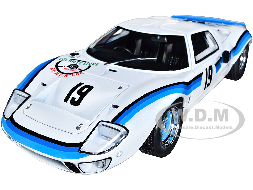 Ford GT40 MK.1 RHD (Right Hand Drive) 19 Emilio Marta "Angola Championship" (1973) "Competition" Series 1/18 Diecast Model Car by Solido