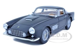 Image of Ferrari 410 Superamerica Black 1/18 Diecast Car Model by Hotwheels
