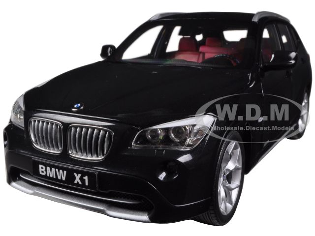 Image of BMW X1 xDrive 2.8i E84 Black Sapphire 1/18 Diecast Car Model by Kyosho