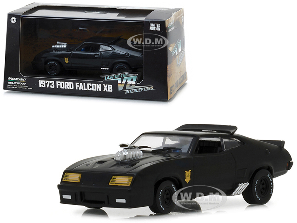 1973 Ford Falcon XB Black Last of the V8 Interceptors (1979) Movie 1/43 Diecast Model Car  by Greenlight