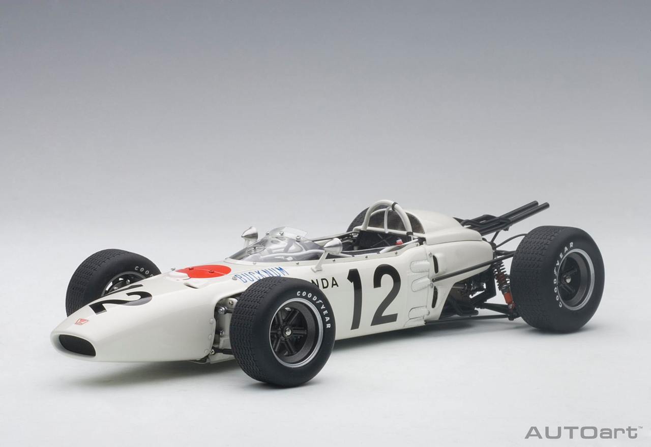 Honda Ra272 F1 Grand Prix Mexico 1965 Ronnie Bucknum 12 1/18 Diecast Model Car By Autoart