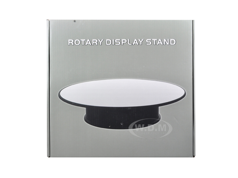 Rotary Display Stand 12" For 1/18 1/24 1/64 1/43 Model Cars With Mirror Top By Diecast Models Wholesale