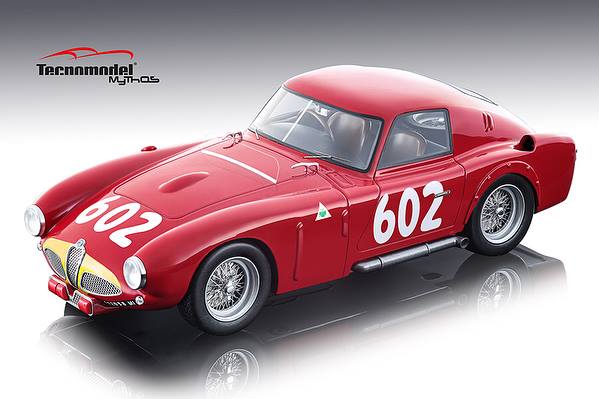 Image of Alfa Romeo 6C 3000 CM 602 J. M. Fangio/ G. Sala 2nd Place 1953 Mille Miglia Mythos Series Limited Edition to 80 pieces Worldwide 1/18 Model Car by Te