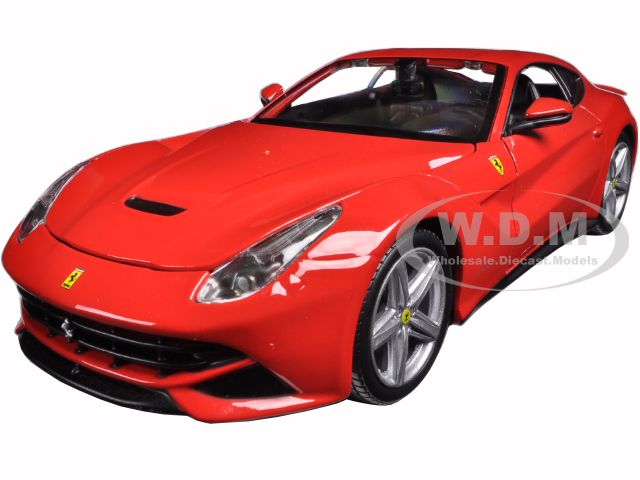 Ferrari F12 Berlinetta Red 1/24 Diecast Model Car by Bburago