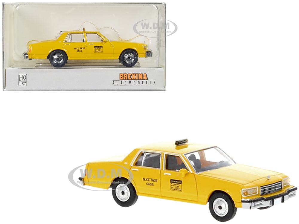 1987 Chevrolet Caprice Taxi Yellow 