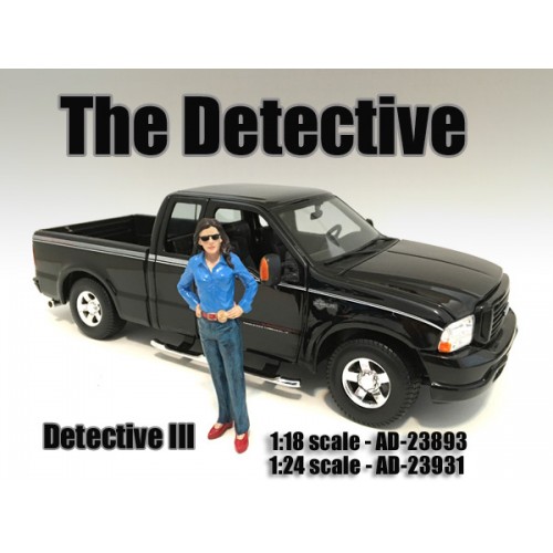 "the Detective 3" Figure For 124 Scale Models By American Diorama