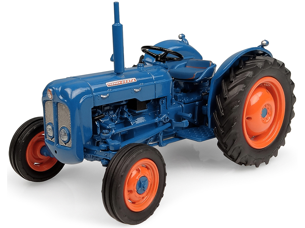 1960 Fordson Dexta Tractor Blue 1/32 Diecast Model by Universal Hobbies