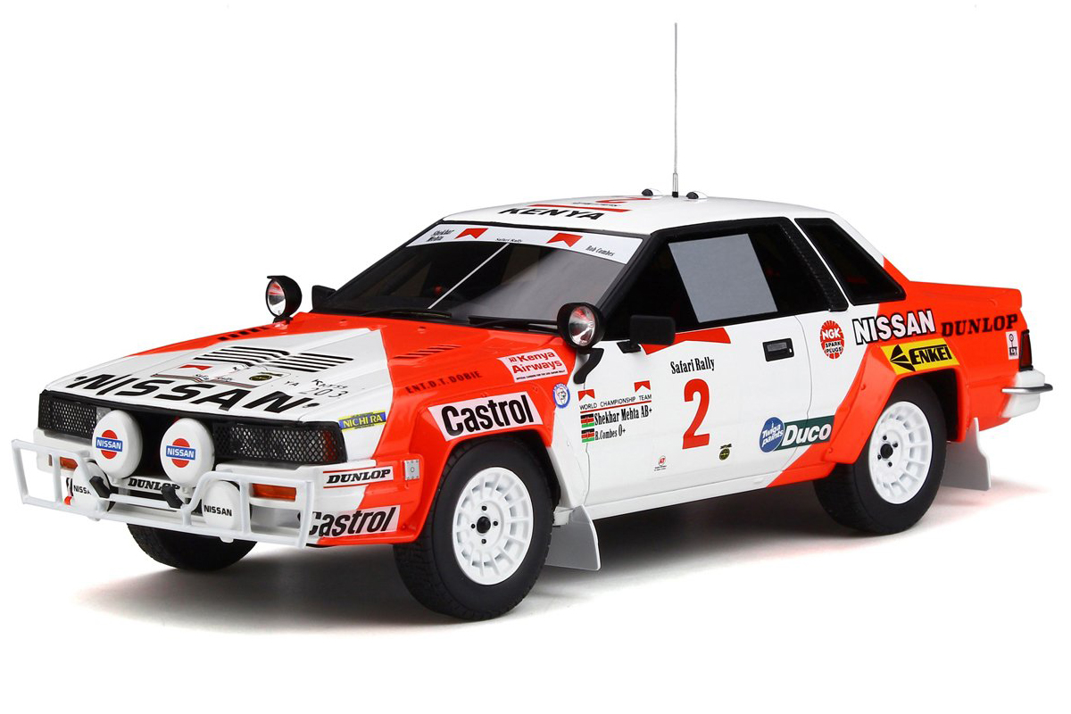 Nissan 240 Rs 2 Safari Rally (1984) Limited Edition To 1500 Pieces Worldwide 1/18 Model Car By Otto Mobile
