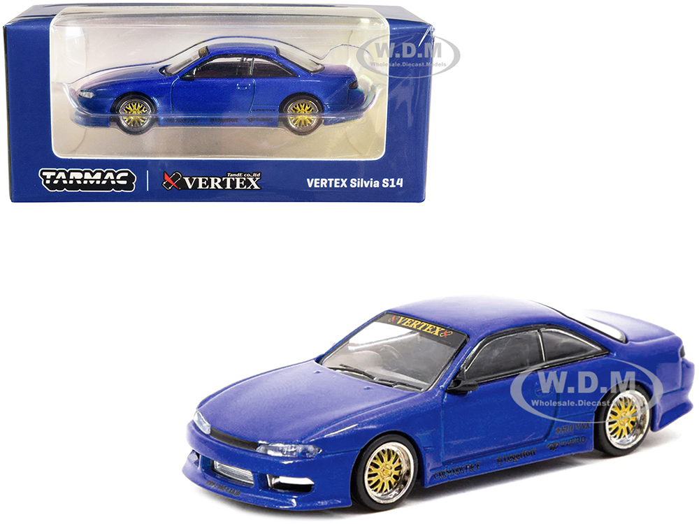 Nissan VERTEX Silvia S14 RHD (Right Hand Drive) Blue Metallic 