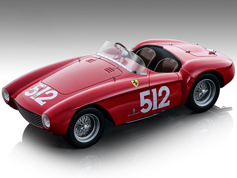 Image of Ferrari 500 Mondial 512 E. Sterzi - O. Rossi Mille Miglia (1954) "Mythos Series" Limited Edition to 99 pieces Worldwide 1/18 Model Car by Tecnomodel