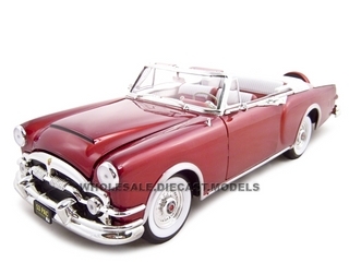 1953 Packard Caribbean Red 1/18 Diecast Model Car By Road Signature