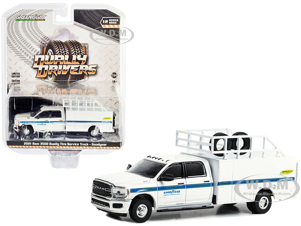2021 Ram 3500 Dually Tire Service Truck White 