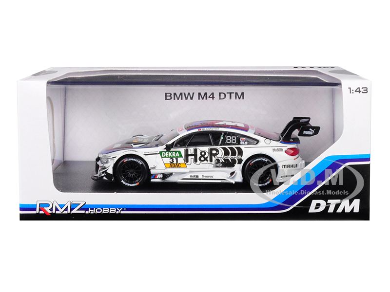 BMW M4 DTM 31 "H&amp;R" 1/43 Diecast Model Car by RMZ City