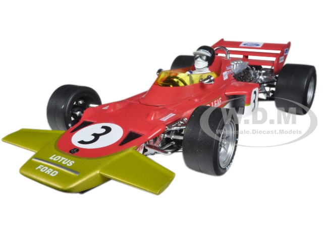 Lotus 72 1970 Spanish Gp Jochen Rindt 3 Limited Edition 3000pc 1/18 Diecast Model Car By Quartzo