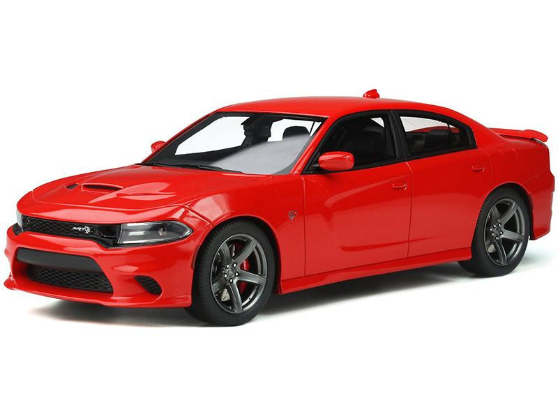 Image of Dodge Charger SRT Hellcat Tor Red Limited Edition to 999 pieces Worldwide 1/18 Model Car by GT Spirit