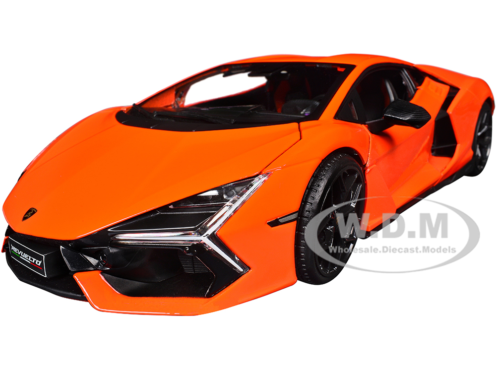 Lamborghini Revuelto Orange Special Edition Series 1/18 Diecast Model Car by Maisto
