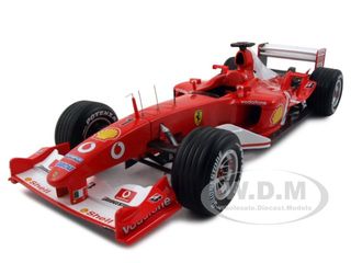 Ferrari F1 Formula 1 Michael Schumacher 2003 Japan Gran Prix 1Elite Edition 1/18 Diecast Car Model by Hotwheels