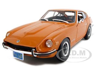 1971 Datsun 240z Orange 1/18 Diecast Model Car By Maisto