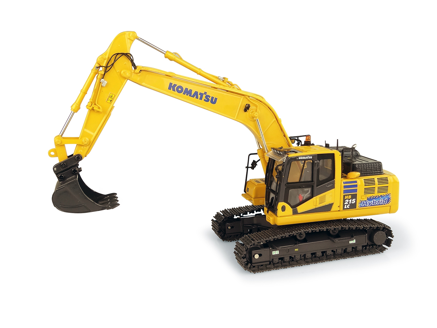 Komatsu Hb215lc-3 Hybrid Tracked Excavator 1/50 Diecast Model By Universal Hobbies