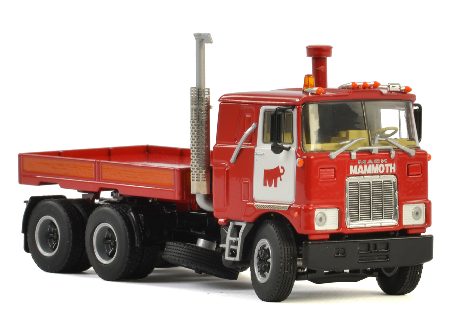 Image of Mack F700 with Ballastbox "Mammoet/Mammoth" 1/50 Diecast Model by WSI Models