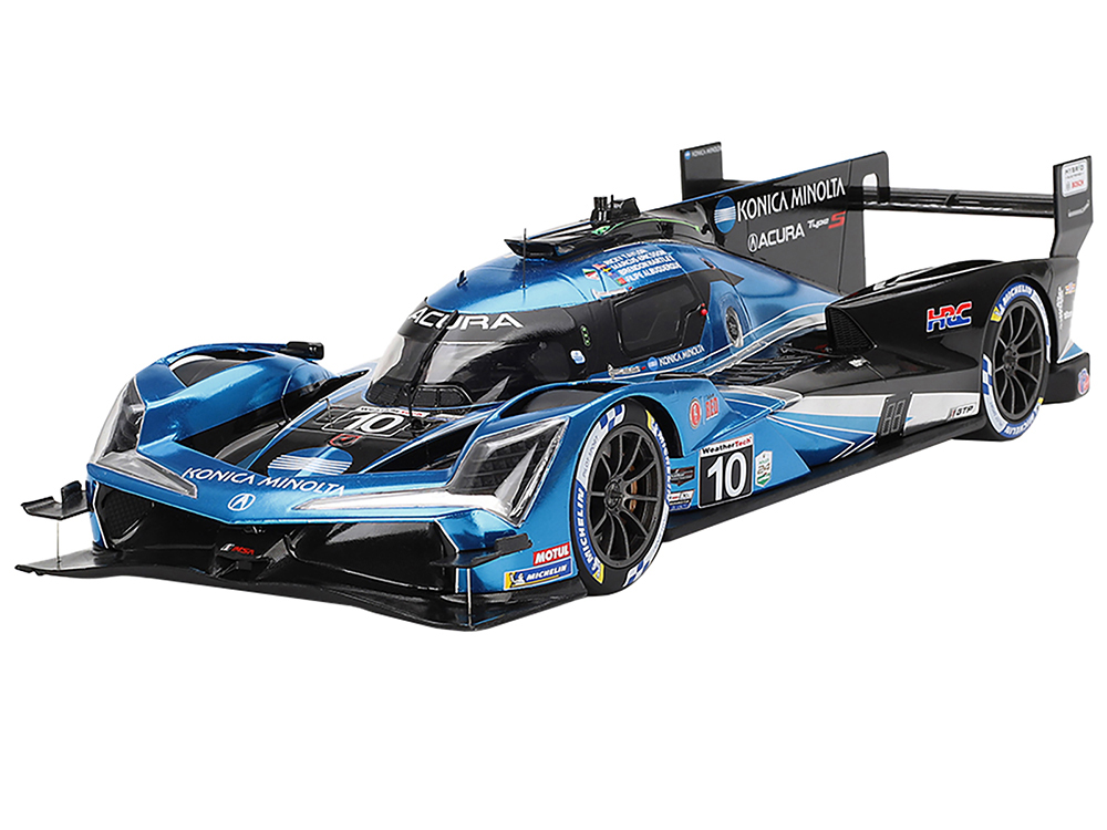 Acura ARX-06 GTP #10 Filipe Albuquerque - Marcus Ericsson - Brendon Hartley - Ricky Taylor Wayne Taylor Racing with Andretti IMSA 24 Hours of Daytona (2024) 1/18 Model Car by Top Speed