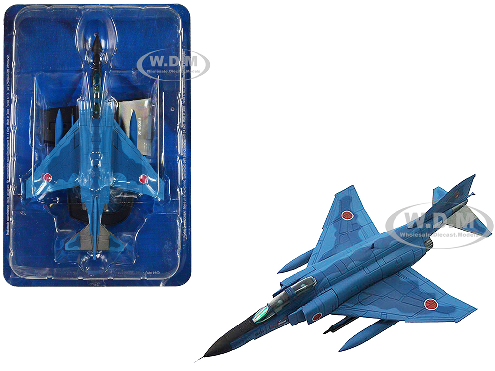 McDonnell Douglas RF-4E Recon-Phantom Aircraft 501st Squadron (2015) Japan Air Self-Defense Force 1/100 Diecast Model by Hachette Collections