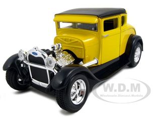 1929 Ford Model A Yellow 1/24 Diecast Model Car By Maisto