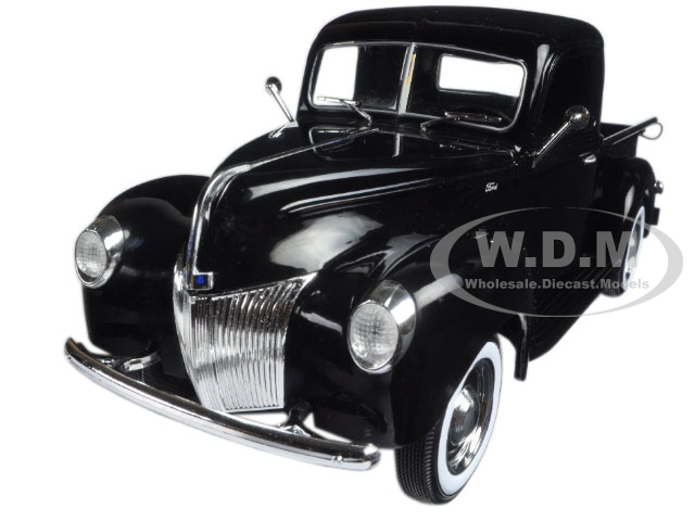 1940 Ford Pickup Truck Black 1/25 Diecast Model Car by First Gear