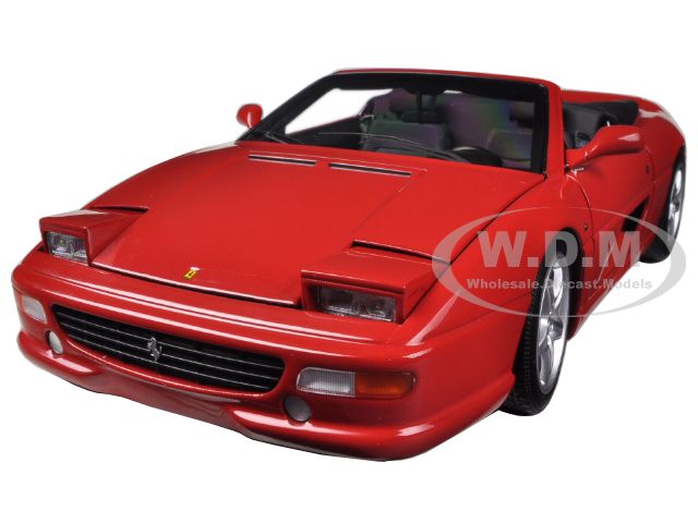 Ferrari F355 Spider Convertible Red Elite Edition 1/18 Diecast Car Model By Hotwheels