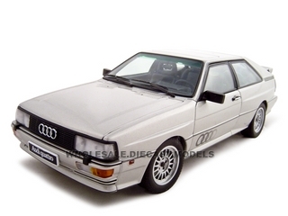 1988 Audi Quattro LWB Diecast Model 1/18 Silver Die Cast Car by Autoart