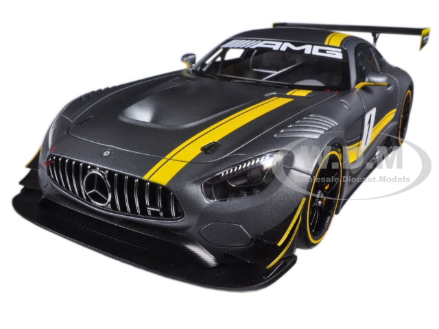 Mercedes AMG GT3 Presentation Car Grey #1 1/18 Model Car by Autoart