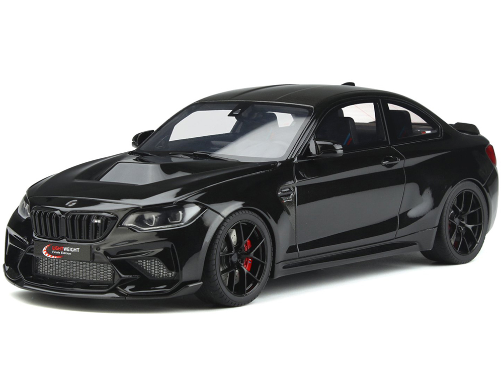 2021 BMW M2 Competition Lightweight Performance Black 1/18 Model Car by GT Spirit