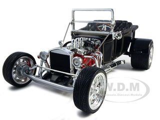 1923 Ford T-Bucket Roadster Black 1/18 Diecast Model Car by Road Signature