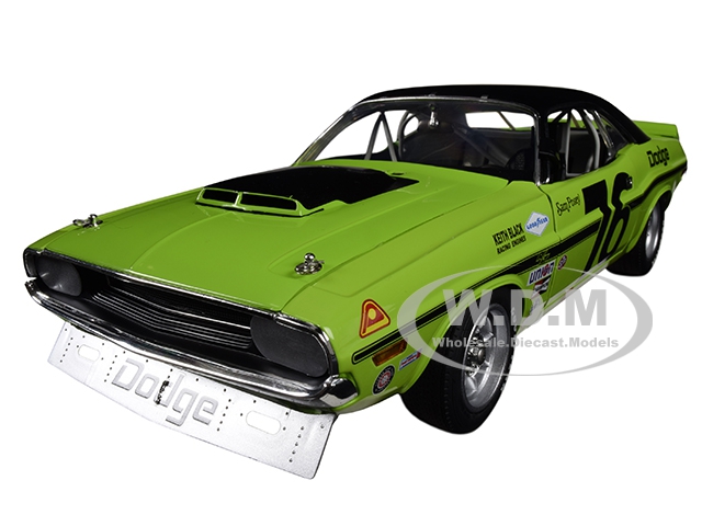 1970 Dodge Challenger Trans Am 76 Sam Posey Limited Edition To 546 Pieces Worldwide 1/18 Diecast Model Car By Acme