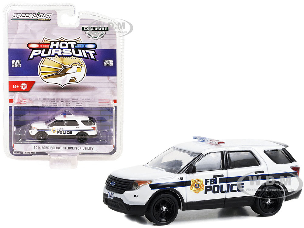 2014 Ford Police Interceptor Utility White 