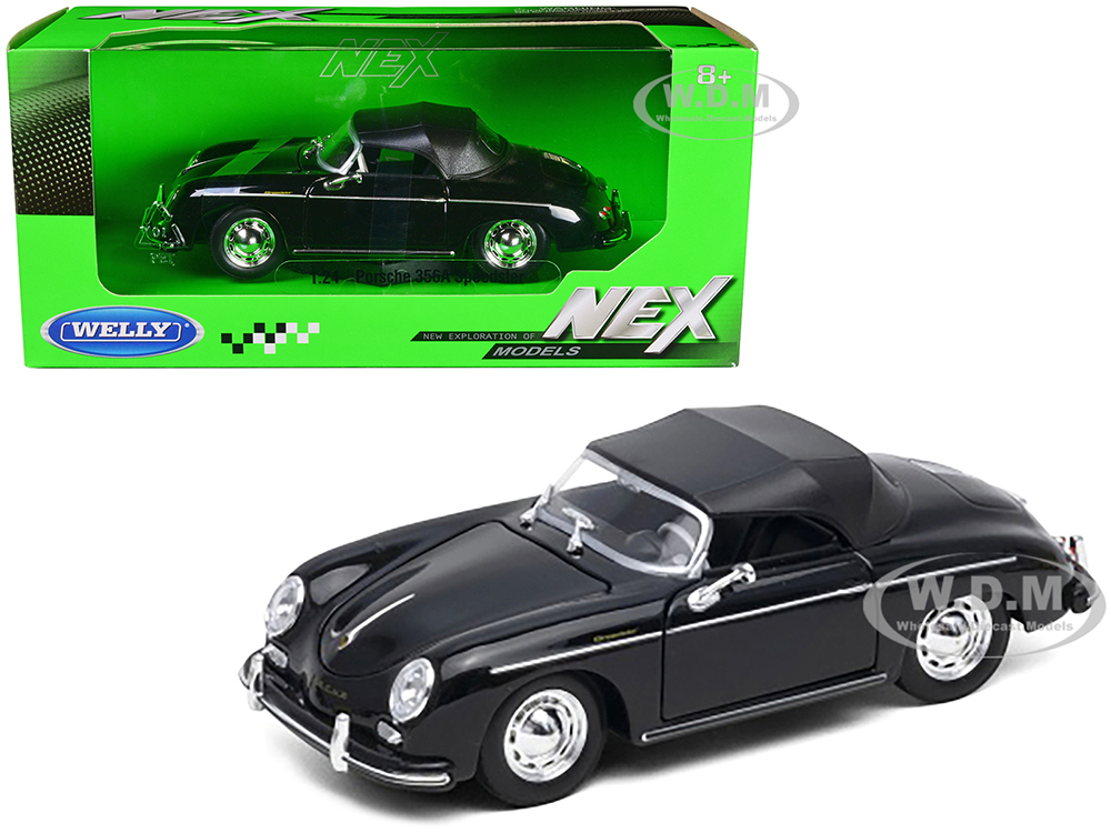 Porsche 356A Speedster Soft Top Black 