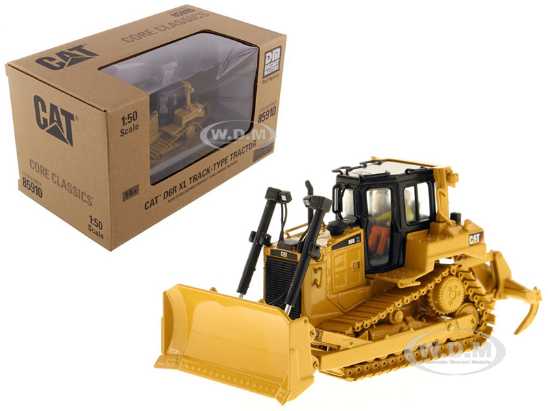 CAT Caterpillar D6R Track Type Tractor with Operator Core Classics Series 1/50 Diecast Model by Diecast Masters