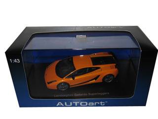 Lamborghini Gallardo Superleggera Orange 1/43 Diecast Model Car By Autoart