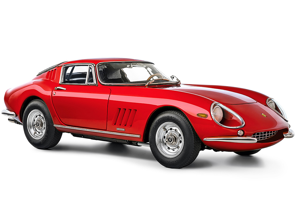 1966 Ferrari 275 GTB/C Red 1/18 Diecast Model Car by CMC