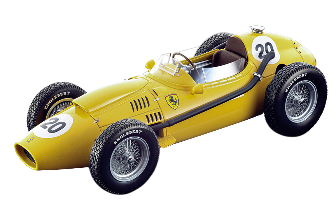 Ferrari Dino 246 20 Oliver Gendebien (Ecurie Francorchamps Team) Formula 1 (F1) Belgium Grand Prix 1958 Mythos Series Limited Edition to 100 pieces W