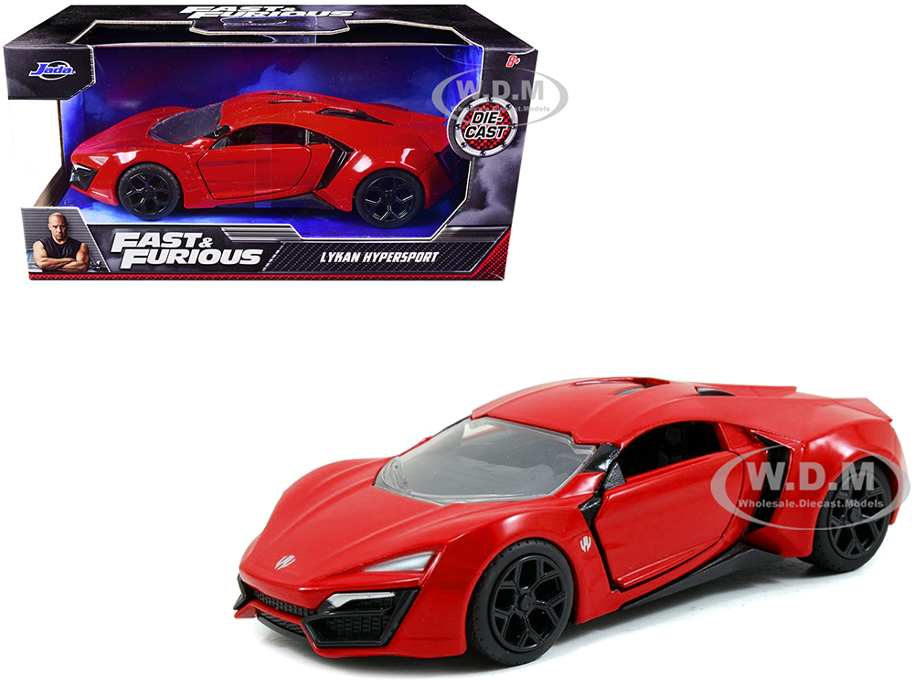 Lykan Hypersport Red Fast & Furious 7 (2015) Movie 1/32 Diecast Model Car by Jada