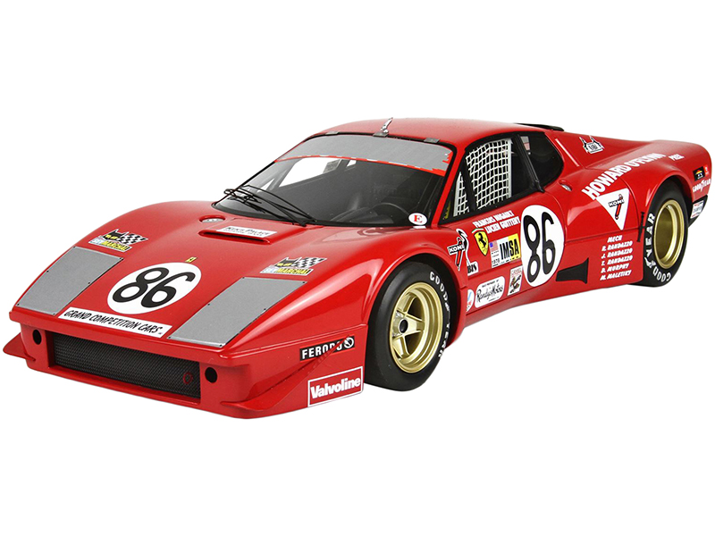Ferrari 365 GT4 BB 86 Francois Migault - Lucien Gutteny "Ecurie Grand Competition Cars Team" 24 Hours of Le Mans (1978) Limited Edition to 200 pieces