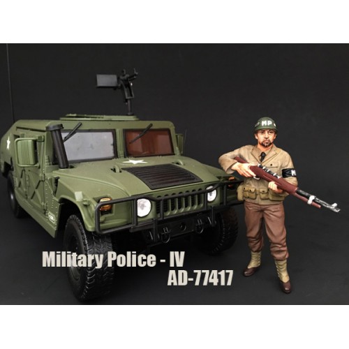 WWII Military Police Figure IV For 118 Scale Models By American Diorama