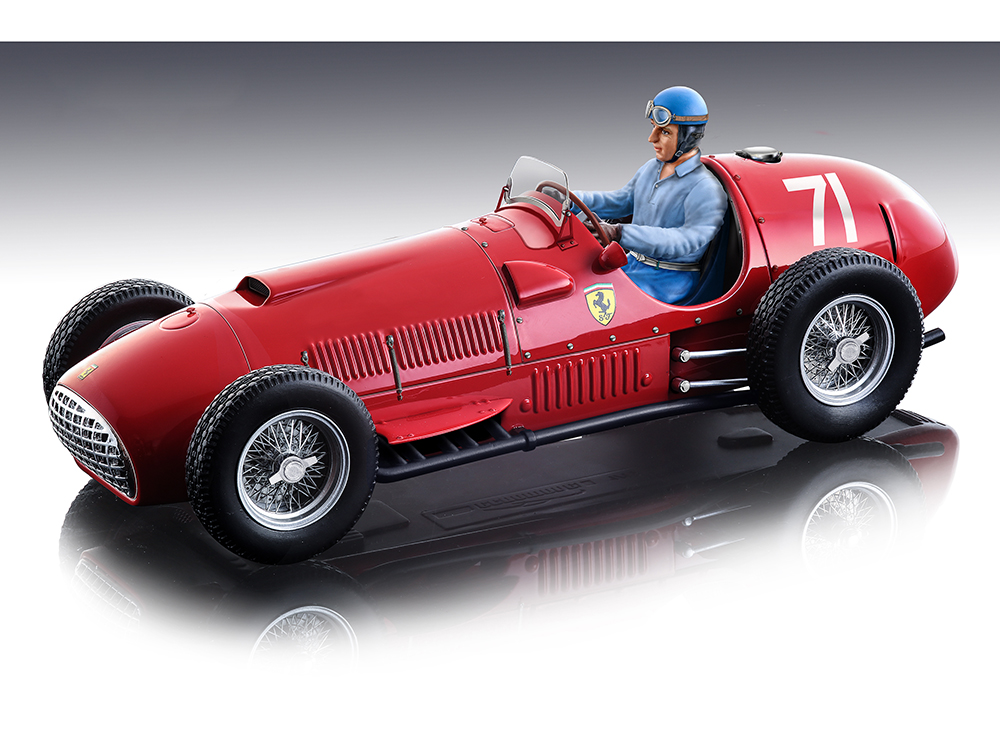 Ferrari 375 71 Alberto Ascari Winner Formula One F1 Nurburgring GP (1951) with Driver Figure "Mythos Series" Limited Edition to 80 pieces Worldwide 1
