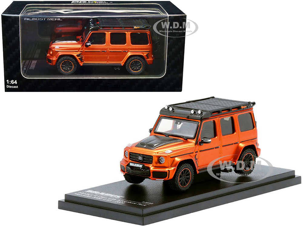2020 Mercedes-AMG G63 Brabus G-Class with Adventure Package Copper Metallic with Carbon Hood with Roof Rack "AR Box" Series Limited Edition to 999 pi
