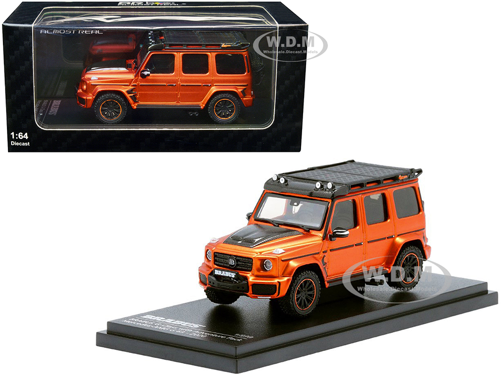 2020 Mercedes-AMG G63 Brabus G-Class with Adventure Package Copper Metallic with Carbon Hood with Roof Rack 
