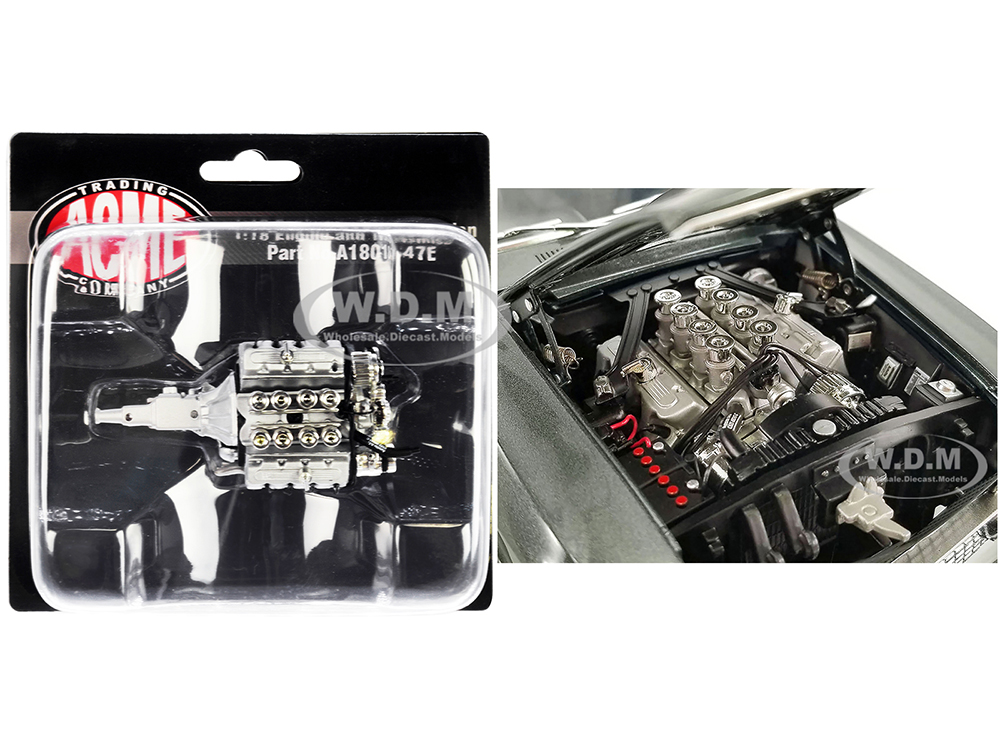 Injected Boss 9 429 Engine & Transmission Replica from 