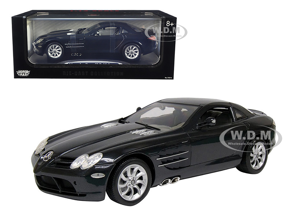 Mercedes McLaren SLR Black 1/12 Diecast Model Car by Motormax