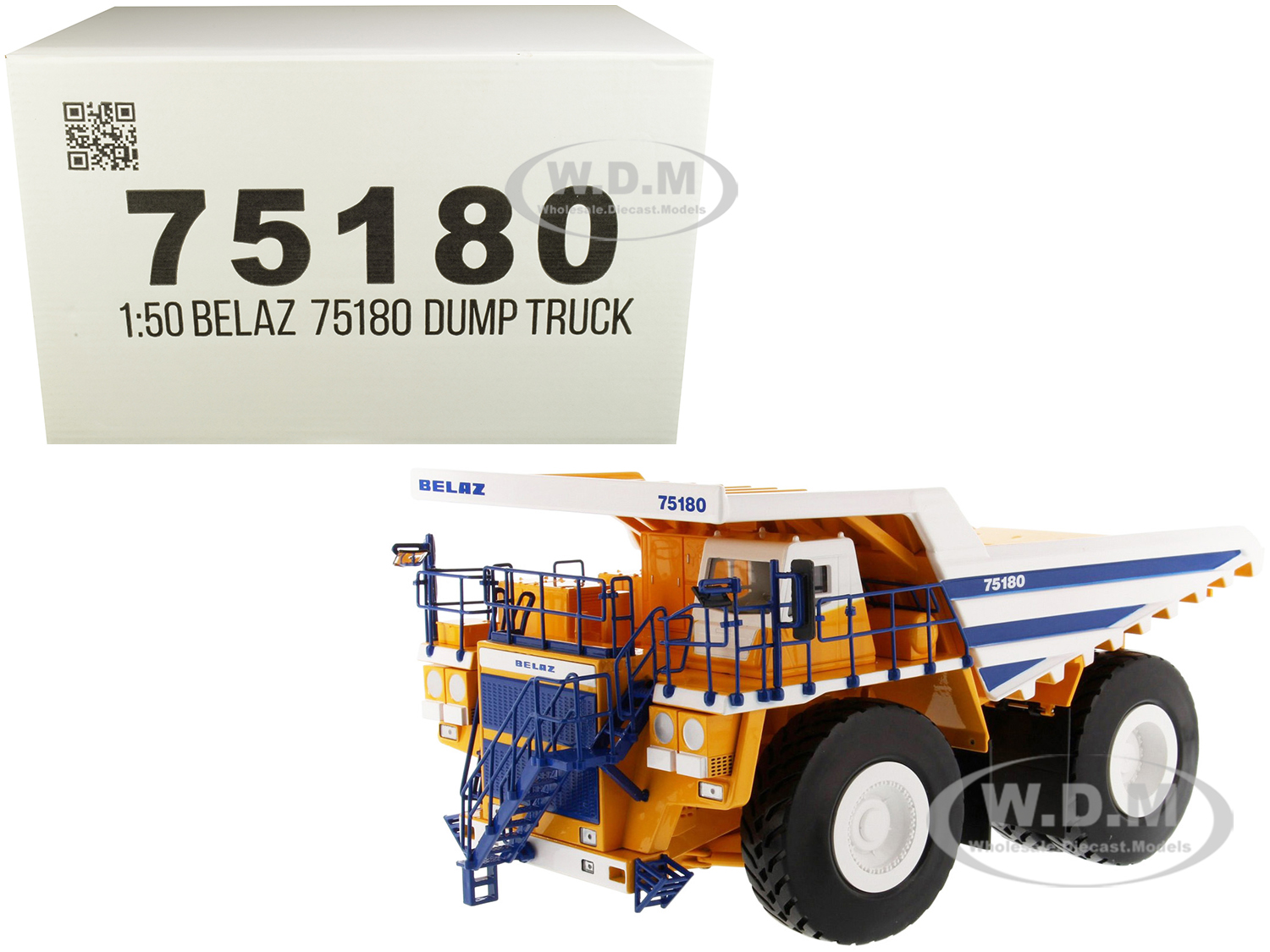 Belaz 75180 Mining Dump Truck 1/50 Diecast Model By Diecast Masters