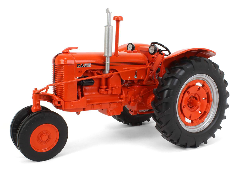 Case DC3 Narrow Front Tractor Orange "Classic Series" 1/16 Diecast Model by SpecCast